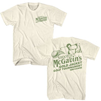 Thumbnail for HAPPY GILMORE-HAPPY GILMORE MONO GOLD JACKET TOURNAMENT-NATURAL ADULT S/S TSHIRT ***F&B***