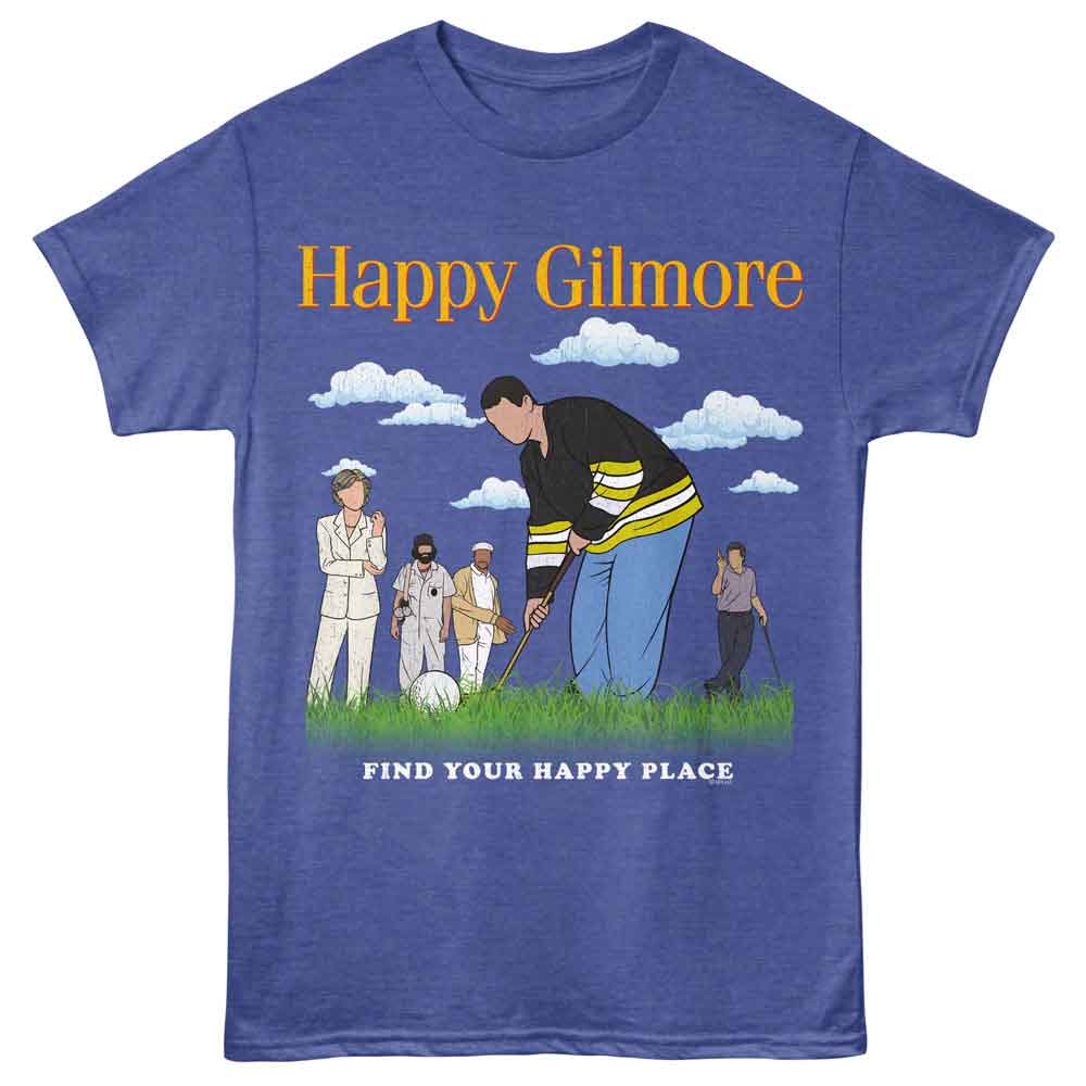 Happy Gilmore - Find Your Happy Place T-Shirt