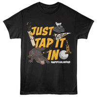 Thumbnail for Happy Gilmore - Tap It In W Icons T-Shirt