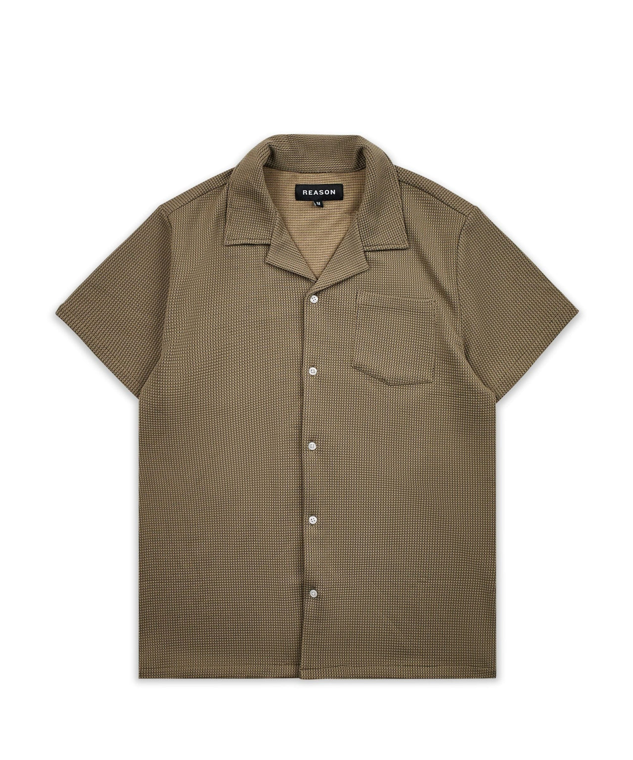 Textured Shirt - Brown 2
