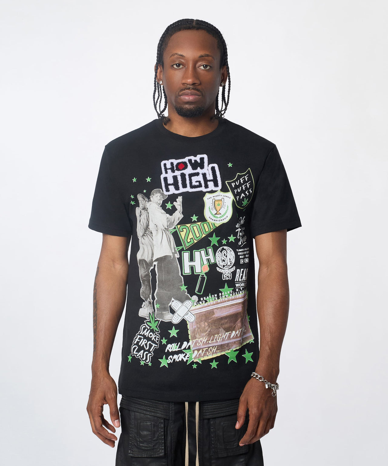 How High Trust Embroidered Short Sleeve T-Shirt