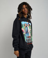 Thumbnail for How High They've Got Their Degrees Graphic Hoodie - Black 2