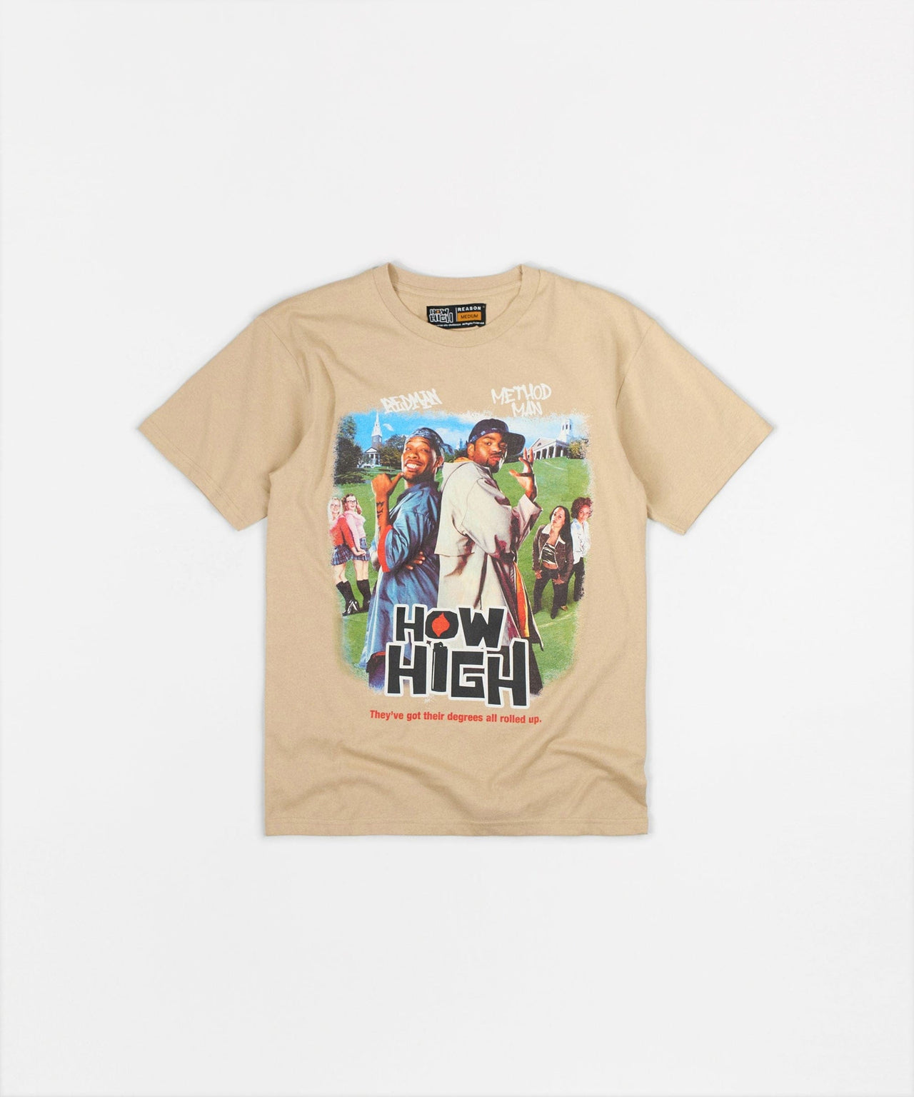 How High Poster Graphic Short Sleeve T-Shirt