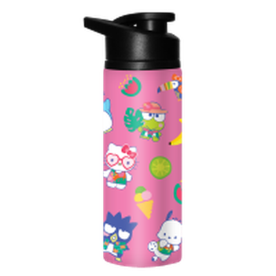 Hello Kitty Tropical Fruits And Friends  25oz. Stainless Water Bottle – 12 pc ppk ($7.50 each)