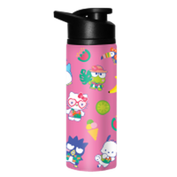 Thumbnail for Hello Kitty Tropical Fruits And Friends  25oz. Stainless Water Bottle – 12 pc ppk ($7.50 each)
