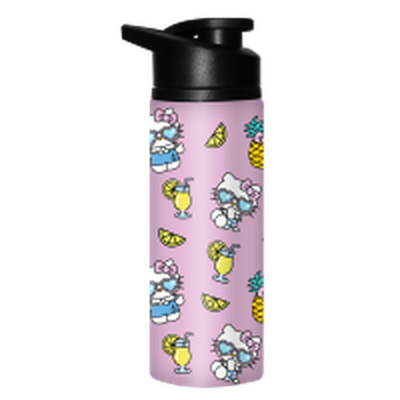 Hello Kitty Pineapples And Lemonade  25oz. Stainless Water Bottle – 12 pc ppk ($7.50 each)