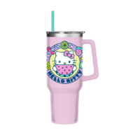 Thumbnail for HELLO KITTY KAWAII FRUIT  40oz Stainless Steel Tumbler w Handle – 12 pc ppk ($13.75 each)