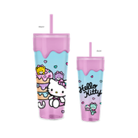 Thumbnail for Hello Kitty Donuts and Sweets  26oz. Plastic Drip Tumbler – 12 pc ppk ($6.00 each)