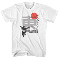 Thumbnail for HAI KARATE-USE WITH CAUTION-WHITE ADULT S/S TSHIRT