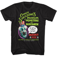 Thumbnail for HOUSE OF 1000 CORPSES-HO1C MUSEUM-BLACK ADULT S/S TSHIRT