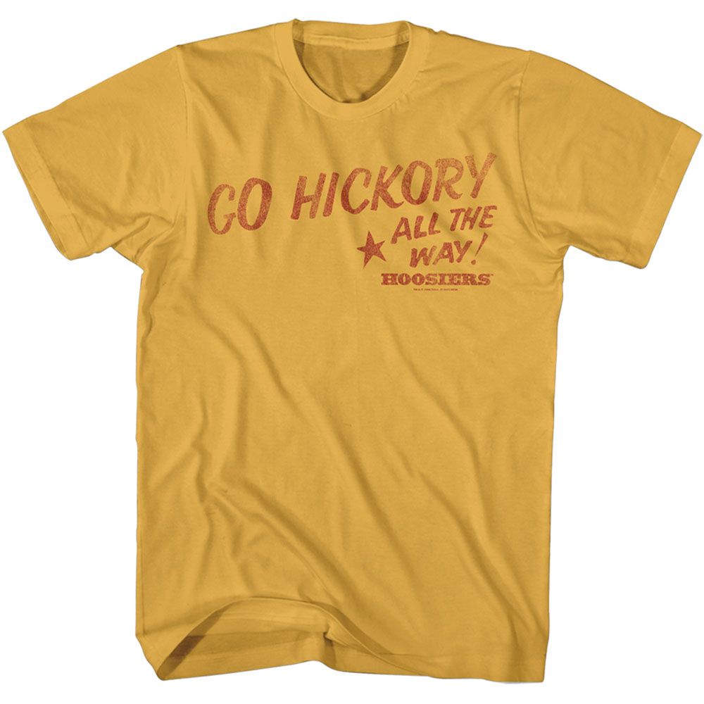 HOOSIERS-HOOSIERS GO HICKORY-GINGER ADULT S/S TSHIRT