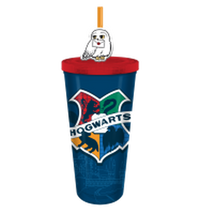 Thumbnail for Harry Potter Time For Magic 24oz Plastic Cold Cup w/ Lid and Topper Straw – 12 pc ppk ($6.50 each)