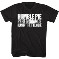 Thumbnail for HUMBLE PIE-HUMBLE PIE ROCKIN THE FILMORE-BLACK ADULT S/S TSHIRT
