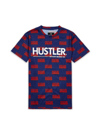 Thumbnail for Hustler Logo T-Shirt And Shorts Set