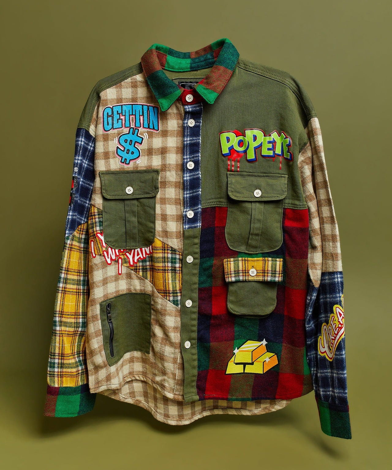 Popeye Flannel Shirt