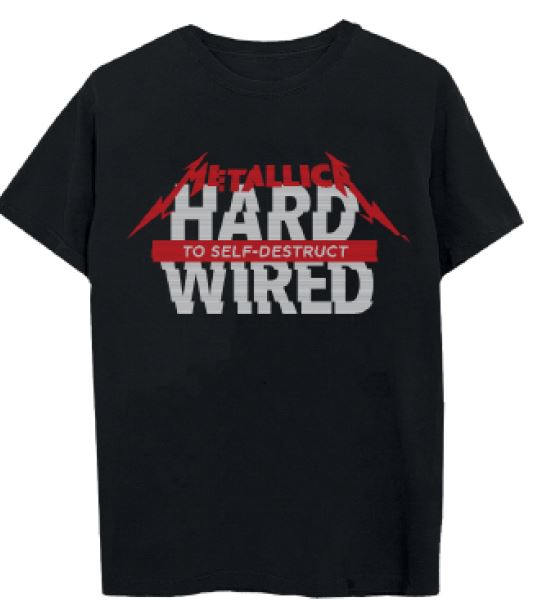 METALLICA - HARD WIRED TEE