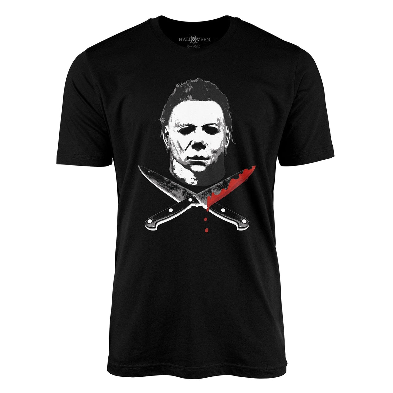 Michael Myers Crossed Knives Tee