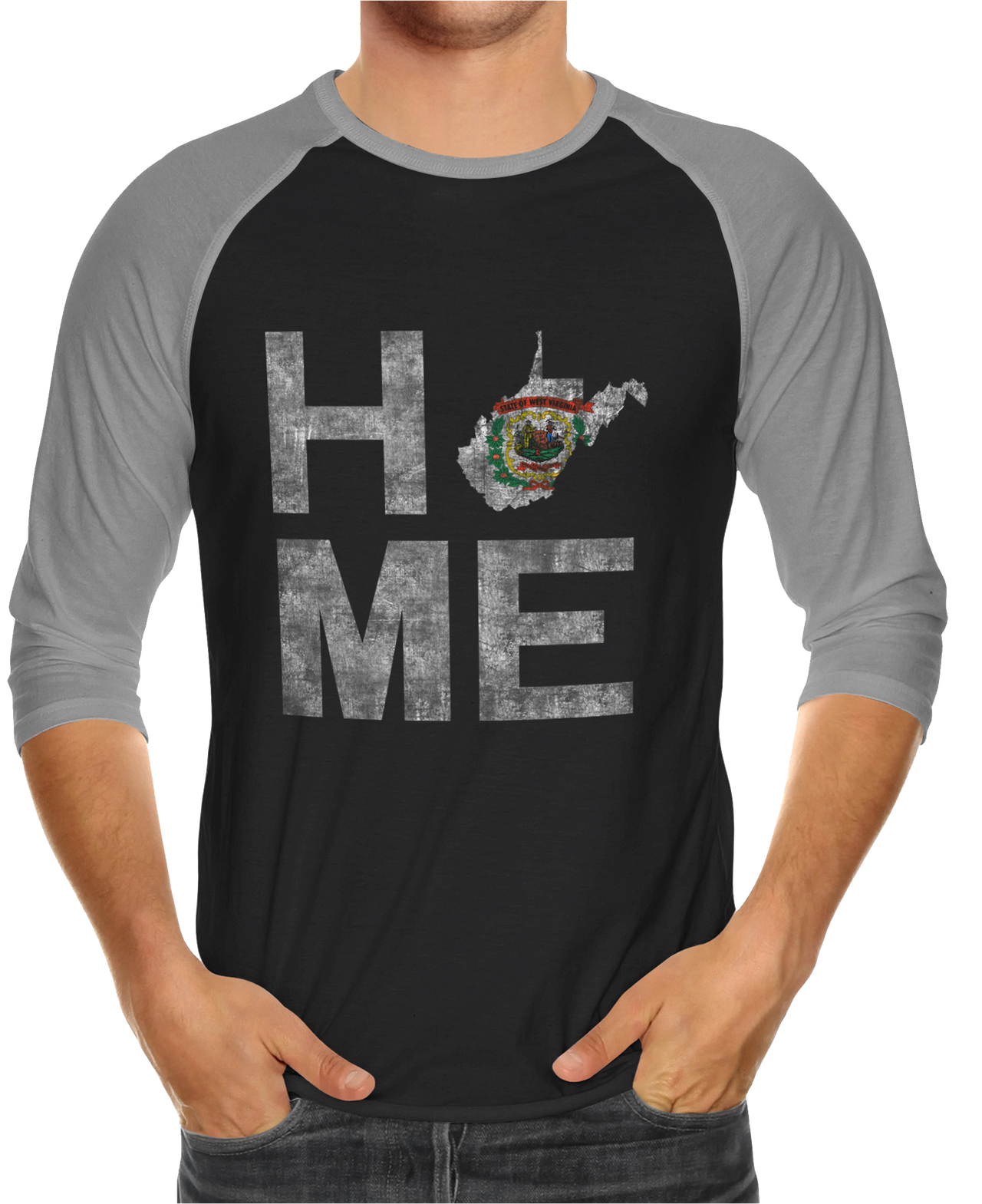 BRIEF INSANITY Home Sweet Home West Virginia Shirt