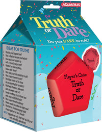 Thumbnail for Truth or Dare Large Foam Dice Rolling Game – 3 PC PPK