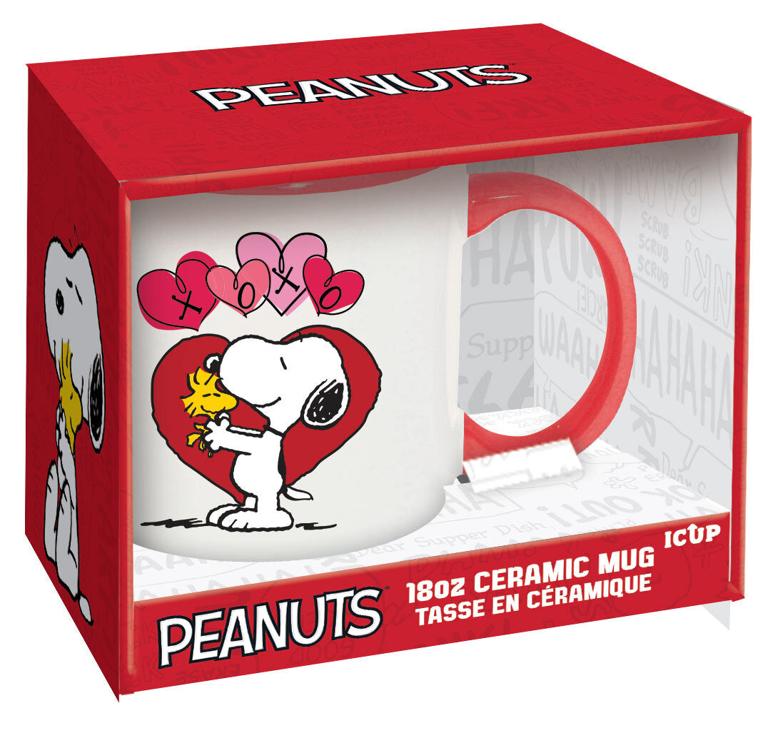 Peanuts - XOXO Ceramic Mug (18oz) – 4 PC PPK