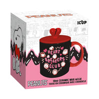 Thumbnail for Peanuts Heart Breakers Club Ceramic Mug with Lid (18oz) – 4 PC PPK ($10.60 each)