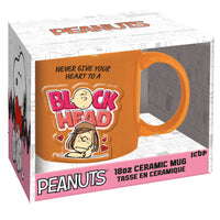 Thumbnail for Peanuts Blockhead Embossed Ceramic Mug (18oz) – 4 PC PPK ($7.95 each)
