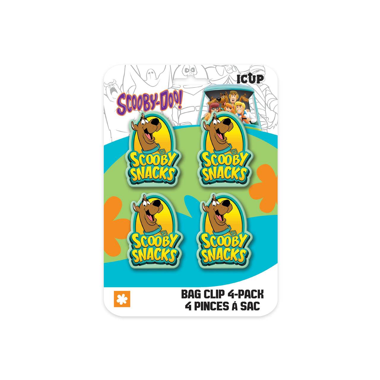 Scooby Doo Magnetic Bag Clips (4 Pack) – 4 PC PPK ($6.35 each)