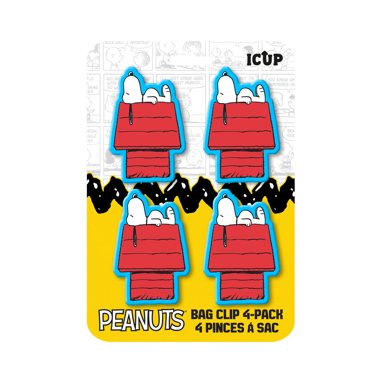Peanuts Magnetic Bag Clips (4 Pack) – 4 PC PPK ($6.35 each)