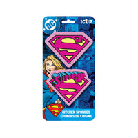 Thumbnail for Supergirl Kitchen Sponges – 6 PC PPK ($4.75 each)