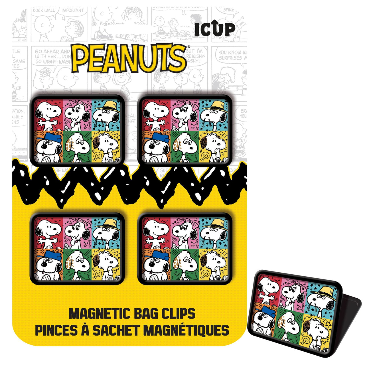 Peanuts Snoopy Siblings Magnetic Bag Clips (4 Pack) – 4 PC PPK ($6.35 each)