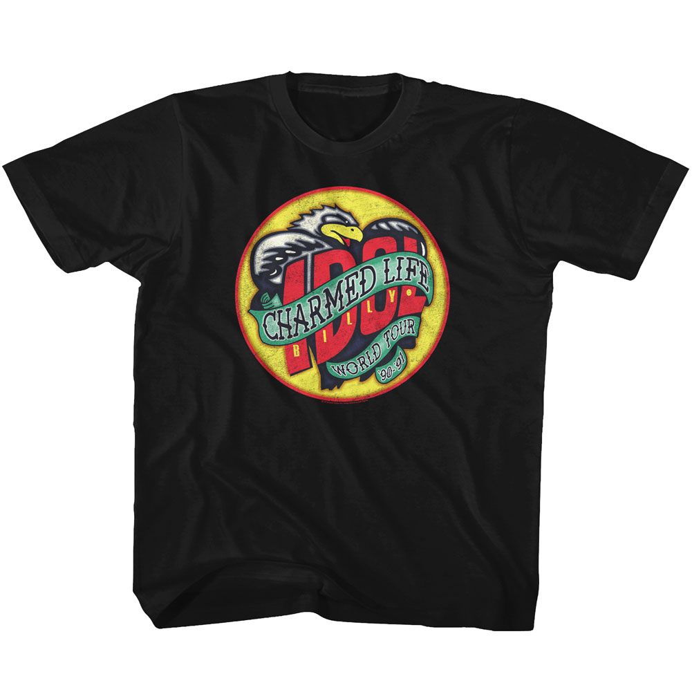BILLY IDOL-CHARMED LIFE-BLACK TODDLER S/S TSHIRT