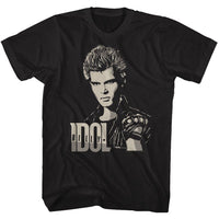 Thumbnail for BILLY IDOL-2 TONE BILLY-BLACK ADULT S/S TSHIRT