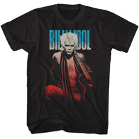 Thumbnail for BILLY IDOL-BILLY IDOL PATRIOTIC GRADIENT-BLACK ADULT S/S TSHIRT