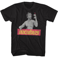 Thumbnail for INCUBUS-LOGO COKTAIL-BLACK ADULT S/S TSHIRT