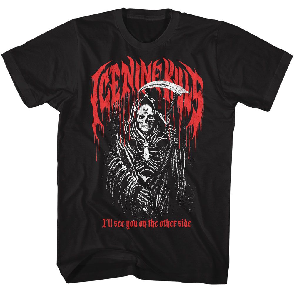 ICE NINE KILLS-ICE NINE KILLS REAPER-BLACK ADULT S/S TSHIRT