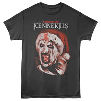 Thumbnail for Ice Nine Kills - Ink Terrifier Santa Hat T-Shirt