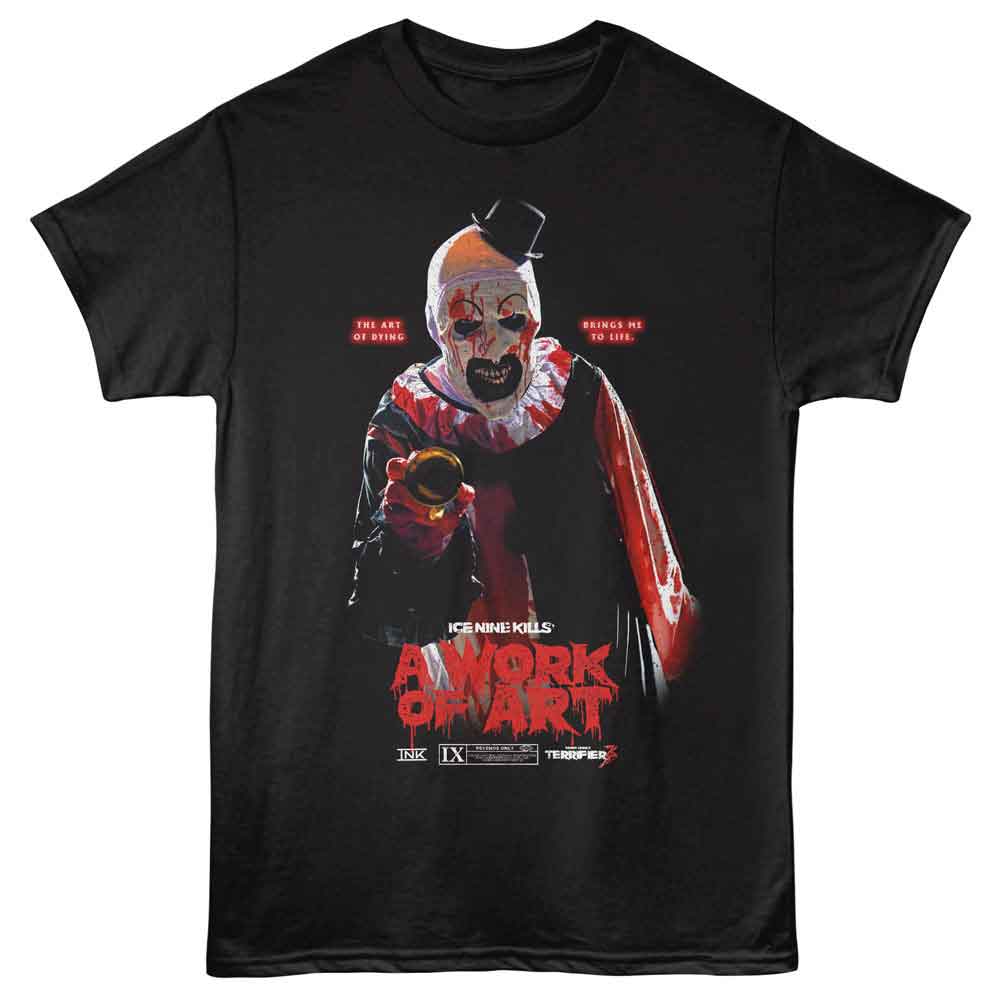 Ice Nine Kills - Ink Terrifier A Work Of Art T-Shirt