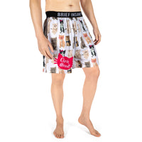 Thumbnail for Check Meowt Boxer Shorts
