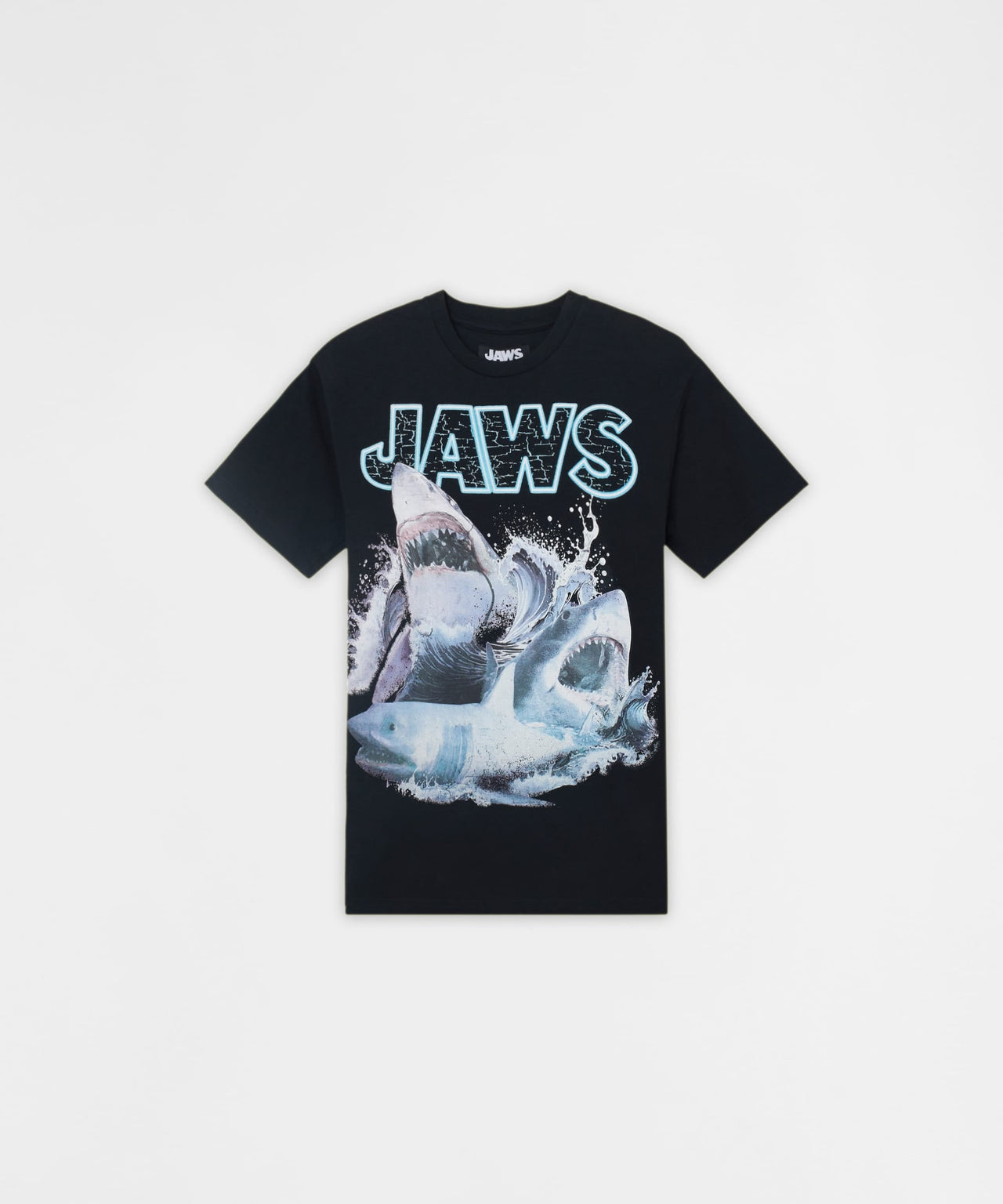 Jaws Shark Attack Short Sleeve T-Shirt