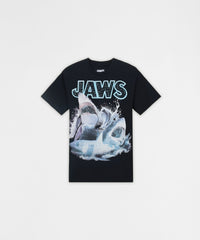 Thumbnail for Jaws Shark Attack Short Sleeve T-Shirt