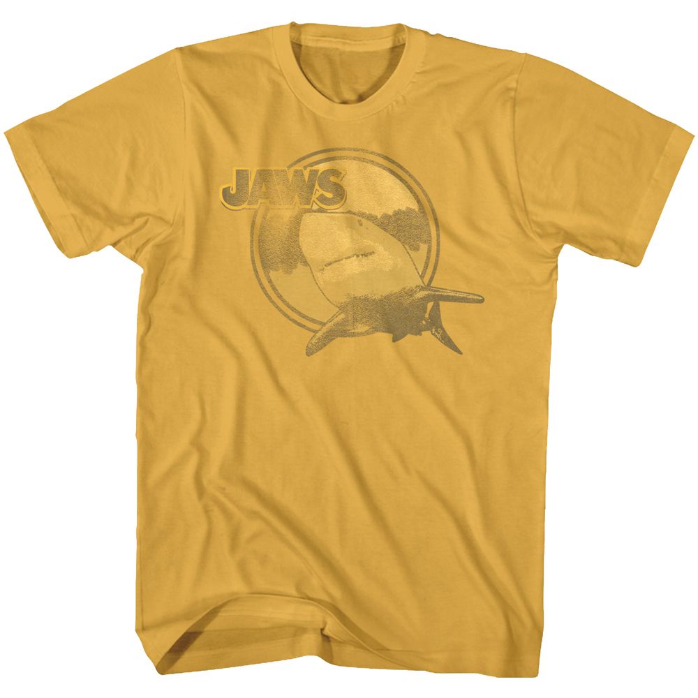 JAWS-YELLOW JAWS-GINGER ADULT S/S TSHIRT