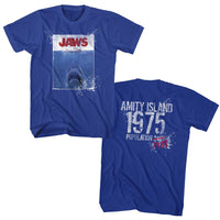 Thumbnail for JAWS-1975-ROYAL ADULT S/S TSHIRT