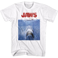 Thumbnail for JAWS-POSTER BLUE-WHITE ADULT S/S TSHIRT