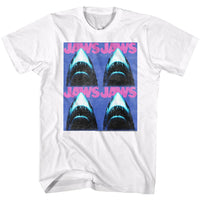 Thumbnail for JAWS-JAWS4-WHITE ADULT S/S TSHIRT
