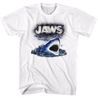 Thumbnail for JAWS-WATCH OUT-WHITE ADULT S/S TSHIRT