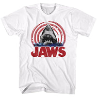 Thumbnail for JAWS-JAWS SPIRAL-WHITE ADULT S/S TSHIRT