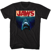 Thumbnail for JAWS-POSTER AGAIN-BLACK ADULT S/S TSHIRT