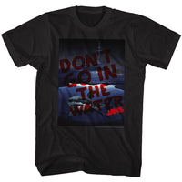 Thumbnail for JAWS-DONT GO IN-BLACK ADULT S/S TSHIRT