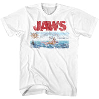 Thumbnail for JAWS-JAWS ISLAND-WHITE ADULT S/S TSHIRT