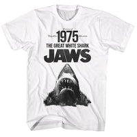 Thumbnail for JAWS-SUMMER OF 75-WHITE ADULT S/S TSHIRT
